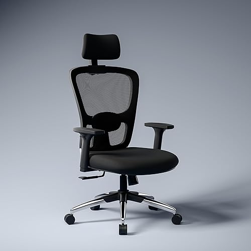 🪑 AULKI Jazz High Back Ergonomic Office Chair (Black)